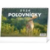 NOTIQUE Stolový Poľovnícky kalendár 2026, 23,1 × 14,5 cm NOTIQUE Stolový Poľovnícky kalendár 2026, 23,1 × 14,5 cm