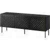 TV stolík SIENA 150,5x40x60 čierny matný TV stolík SIENA 150,5x40x60 čierny matný