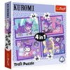 Trefl Trefl Puzzle 4v1 Deň s Kuromi / Hello Kitty Trefl Trefl Puzzle 4v1 Deň s Kuromi / Hello Kitty