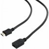 OEM Kábel CABLEXPERT HDMI-HDMI 1,8m, 1.4, M/F tienený, pozlátené kontakty, predlžovací, čierny CC-HDMI4X-6 OEM Kábel CABLEXPERT HDMI-HDMI 1,8m, 1.4, M/F tienený, pozlátené kontakty, predlžovací, čierny CC-HDMI4X-6