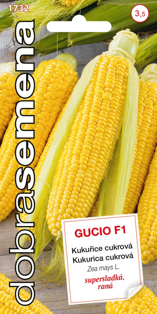 Dobré semená Kukurica cukrová - Gucio F1 4g