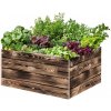 ATMOWOOD Drevený vyvýšený záhon 80 x 60 x 40 cm - opálený ATMOWOOD Drevený vyvýšený záhon 80 x 60 x 40 cm - opálený