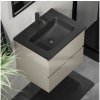 BATH DELUXE Kúpeľňová skrinka s umývadlom KENWOOD 61x52x45 cm marakesh/čierna BT0094+BT0126 + záruka 3 roky zadarmo BATH DELUXE Kúpeľňová skrinka s umývadlom KENWOOD 61x52x45 cm marakesh/čierna BT0094+BT0126 + záruka 3 roky zadarmo