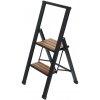 Wenko 50482100 - Schodíky ALU-DESIGN 44x101 cm čierne | WE0510