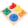 Montessori Puzzle 5 tvarov Montessori Puzzle 5 tvarov