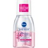 Nivea Rose Touch Waterproof Eye Make-Up Remover Dvojfázový odličovač 100 ml