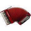 HOHNER Bravo II 60 Red Silent Key HOHNER Bravo II 60 Red Silent Key