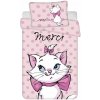 Ružové bavlnené detské obliečky do postieľky 100x135 cm Marie Cat Ružové bavlnené detské obliečky do postieľky 100x135 cm Marie Cat