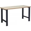 Manutan Dielenský stôl Weld, 84 x 150 x 68,5 cm, antracit Manutan Dielenský stôl Weld, 84 x 150 x 68,5 cm, antracit