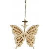 MFP drevený motýľ č. 33, záves 10 cm