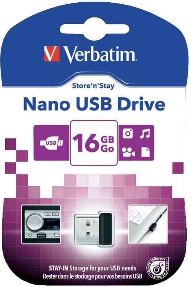 Verbatim Store\'n\'Stay NANO 16GB 97464
