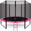 Aga SPORT PRO Trampolína 305 cm Pink + ochranná sieť + rebrík Aga SPORT PRO Trampolína 305 cm Pink + ochranná sieť + rebrík