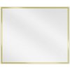 Mexen Loft, obdĺžnikové kúpeľňové zrkadlo 60 x 50 cm, farba rámu zlatá lesklá, 9852-060-050-000-50 Mexen Loft, obdĺžnikové kúpeľňové zrkadlo 60 x 50 cm, farba rámu zlatá lesklá, 9852-060-050-000-50