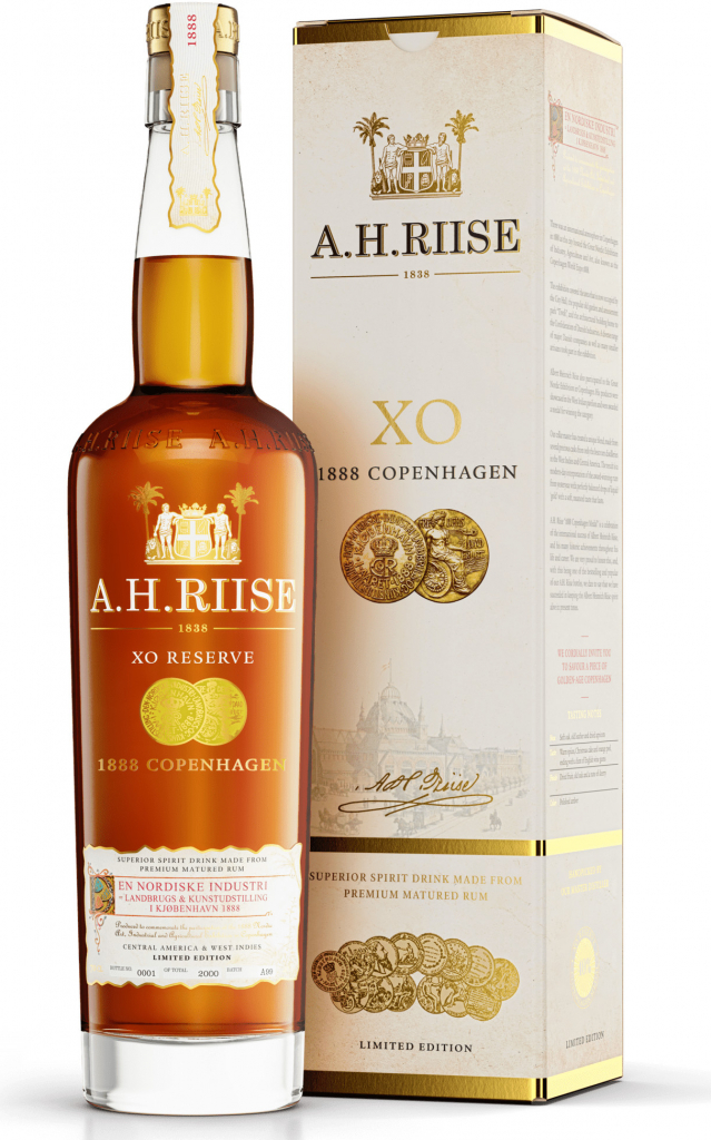 A.H. Riise XO Reserve Copenhagen 40% 0,7 l (kazeta)