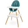 CARETERO DETSKÁ JEDÁLENSKÁ STOLIČKA TUVA DARK GREEN CARETERO DETSKÁ JEDÁLENSKÁ STOLIČKA TUVA DARK GREEN