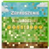 Pozvánky na narodeniny pre deti Minecraft Pixely Pozvánky na narodeniny pre deti Minecraft Pixely