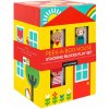 Petit Collage Kocky na skladanie Domček Petit Collage Kocky na skladanie Domček