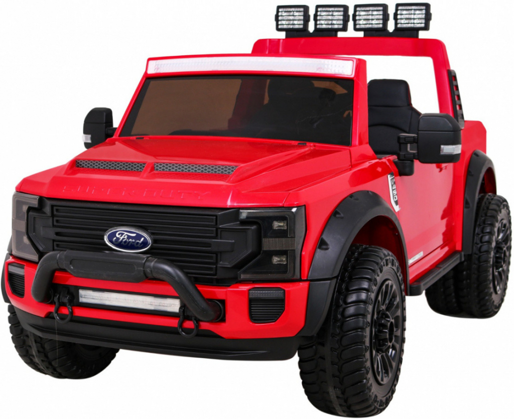 Mamido Elektrické autíčko Ford Super Duty 4x4 červená