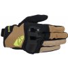 Rukavice Alpinestars Chrome v2 khaki/čierne S Rukavice Alpinestars Chrome v2 khaki/čierne S