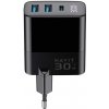 HAV Havit UCLE001 EU - Trojportová nabíjačka GaN 30 W, čierna HAV Havit UCLE001 EU - Trojportová nabíjačka GaN 30 W, čierna