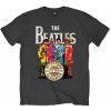 The Beatles Tričko Sgt Pepper Unisex Grey XL The Beatles Tričko Sgt Pepper Unisex Grey XL