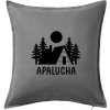 Apalucha chalupa - Vankúš 50x50 - 50x50 - Iba poťah ( Tmavosivý melír ) Apalucha chalupa - Vankúš 50x50 - 50x50 - Iba poťah ( Tmavosivý melír )