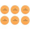 Spokey SKILLED ** Pingpongové loptičky, 6 ks, oranžové Spokey SKILLED ** Pingpongové loptičky, 6 ks, oranžové