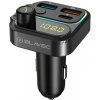 Blavec TR-01 FM Transmitter, MP3, Bluetooth, 2xUSB-A + 1xUSB-C, PD 36W QC3.0 18W, čierny Blavec TR-01 FM Transmitter, MP3, Bluetooth, 2xUSB-A + 1xUSB-C, PD 36W QC3.0 18W, čierny