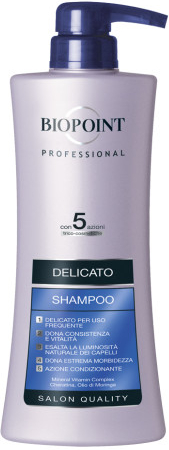 Biopoint Delicato šampón 400 ml