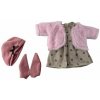 PLEJO Oblečenie pre bábiku 40 - 43 cm, šaty, kabátik, čiapočka PLEJO Oblečenie pre bábiku 40 - 43 cm, šaty, kabátik, čiapočka