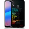 Picasee silikónový prehľadný obal pre Huawei P20 Lite - Motto života Picasee silikónový prehľadný obal pre Huawei P20 Lite - Motto života