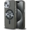Karl Lagerfeld IML Glitter Karl and Choupette Sketch MagSafe Zadní Kryt pro iPhone 15 Black Karl Lagerfeld IML Glitter Karl and Choupette Sketch MagSafe Zadní Kryt pro iPhone 15 Black