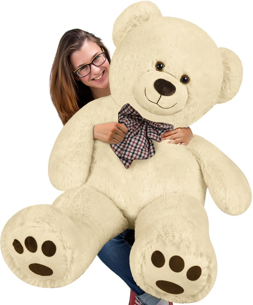 Jurhan & Co.KG Germany Veľký krémový medveď XL 100 cm
