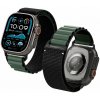 Spigen Fabric Band (hook) Apple Watch 49 mm/46 mm/45 mm/44 mm Black Green AMP10223 Spigen Fabric Band (hook) Apple Watch 49 mm/46 mm/45 mm/44 mm Black Green AMP10223