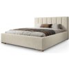 Wilsondo Čalúnená manželská posteľ s úložným priestorom Lois 160x200 - béžová Wilsondo Čalúnená manželská posteľ s úložným priestorom Lois 160x200 - béžová