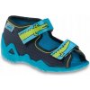 Befado detské sandále, textilné, modré, veľkosť 19 Befado detské sandále, textilné, modré, veľkosť 19
