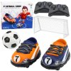 RC automobil v tvare futbalovej kopačky so sieťou a loptičkou – sada 2 vozidiel RC automobil v tvare futbalovej kopačky so sieťou a loptičkou – sada 2 vozidiel