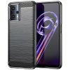 Carbon Shield TPU puzdro pre Realme 9 Pro - Čierna KP24306