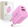 Tech-Protect adaptér 1x USB-A + 1x USB-C PD30W QC3.0 - Ružový Tech-Protect adaptér 1x USB-A + 1x USB-C PD30W QC3.0 - Ružový