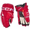 CCM Tacks XF SR seniorské rukavice - Senior, 15, červená-bílá CCM Tacks XF SR seniorské rukavice - Senior, 15, červená-bílá