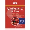 GS Vitamin C 500 mg se šípky tablety na podporu imunitného systému, pre krásnu pleť a nechty 60 tbl GS Vitamin C 500 mg se šípky tablety na podporu imunitného systému, pre krásnu pleť a nechty 60 tbl