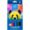Koh i Noor 3144 Triocolor hrubé trojhranné pastelky 24 ks