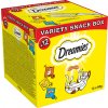 Dreamies Mixbox s kuracím, syrom a lososom 12 x 60 g