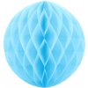 Papierová guľa bledomodrá 20cm Papierová guľa bledomodrá 20cm