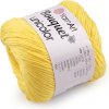 Bavlnená pletacia priadza Bouquet Unicolor 100 g žltá 1ks Bavlnená pletacia priadza Bouquet Unicolor 100 g žltá 1ks