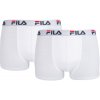 Pánske boxerky Fila, MAN BOXERS 2 PACK Biela,tmavo modrá,Červená, XXL Pánske boxerky Fila, MAN BOXERS 2 PACK Biela,tmavo modrá,Červená, XXL