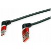 ROLINE USB 2.0 kábel USB A(M) - USB C(M), otočné konektory, svietiaci, 60W, 1m ROLINE USB 2.0 kábel USB A(M) - USB C(M), otočné konektory, svietiaci, 60W, 1m