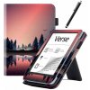 KOŽENÉ PUZDRO S GRAFIKOU pre Pocketbook Verse / Verse Pro + DOTYKOVÉ PERO KOŽENÉ PUZDRO S GRAFIKOU pre Pocketbook Verse / Verse Pro + DOTYKOVÉ PERO