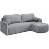 Wilsondo Rohová rozkladacia sedačka Bonoa - tmavosivá Wilsondo Rohová rozkladacia sedačka Bonoa - tmavosivá