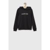 Detská bavlnená mikina Calvin Klein Jeans IU0IU00163.4890 čierna 176 Detská bavlnená mikina Calvin Klein Jeans IU0IU00163.4890 čierna 176